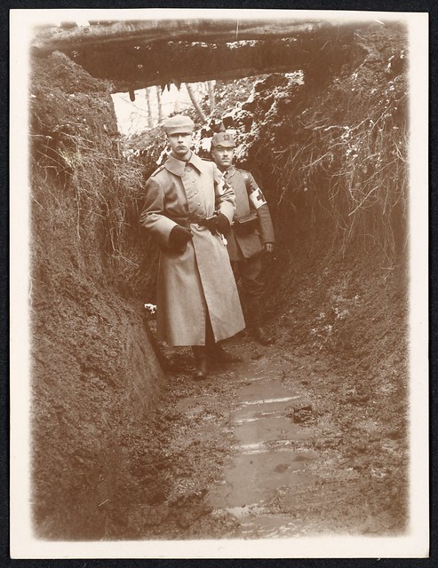 Theodor Dobler in the trenches