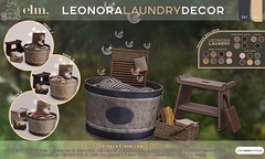 Elm. Leonora Laundry Decor