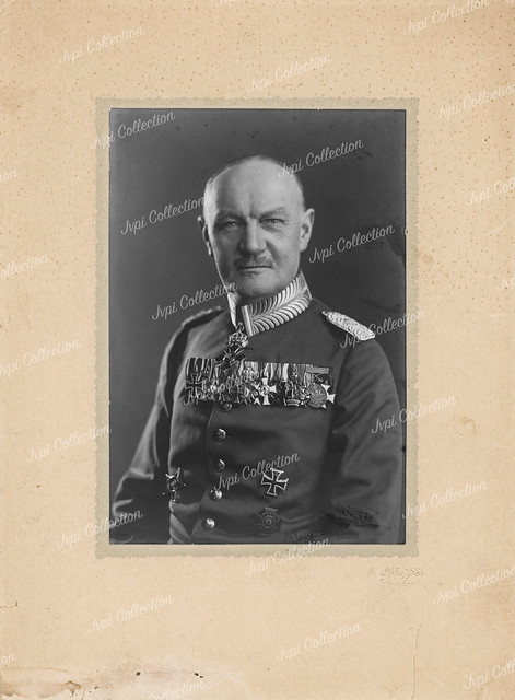 Oberstleutnant a. D. Conrad Hoffmann in the Uniform of Military Cabinet