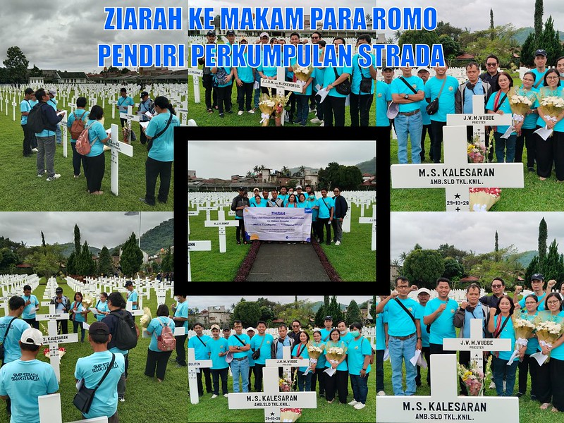 Ziarah Guru dan Karyawan SMP Strada Bhakti Mulia  ke Makam 3 Romo Pendiri Perkumpulan Strada