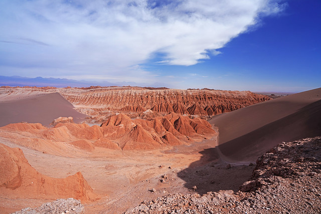 Miraculous red desert, Atacama, Chile