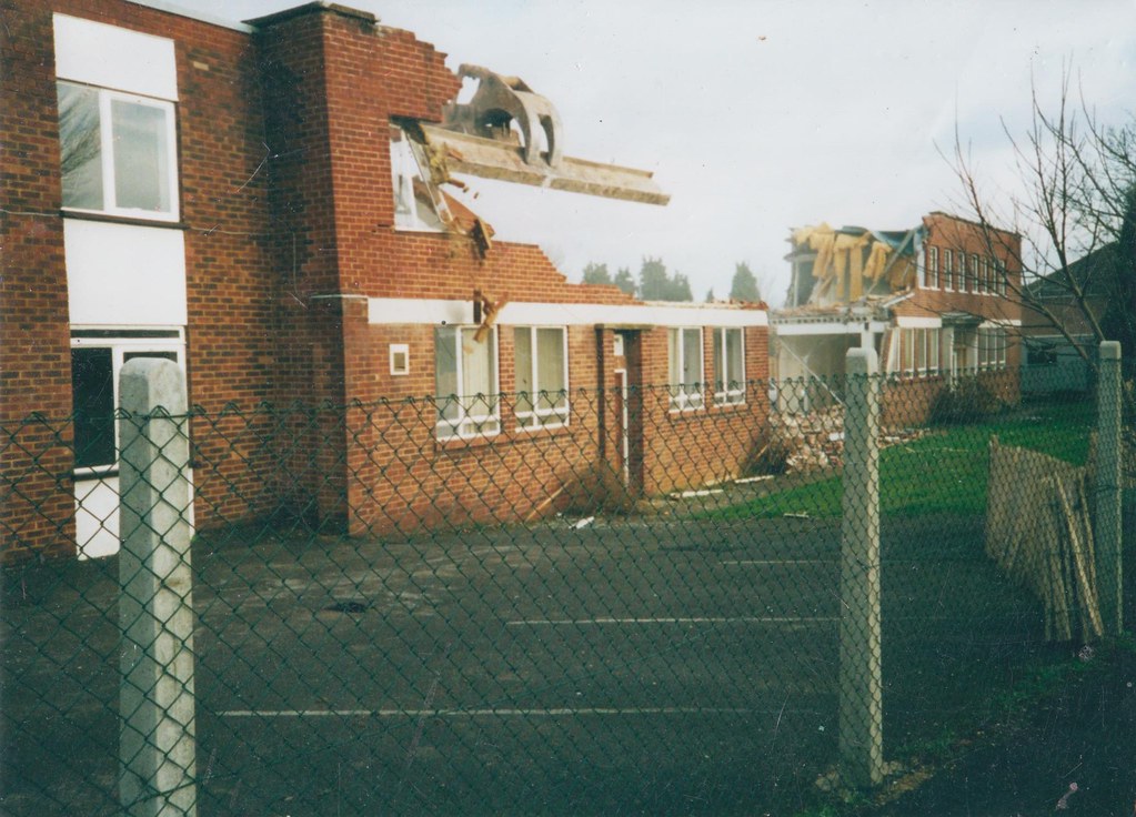 Detexomat factory demolition 1998 or 1999