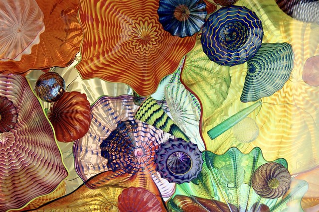Dale Chihuly works at Tacoma Glass Museum #2