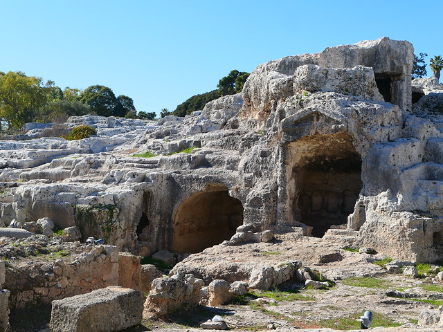Archimedes' tomb, Syracuse, Sicily