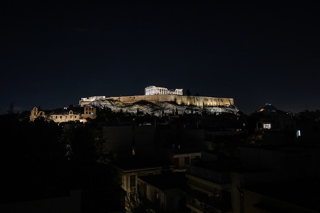 The Parthenon at night #1, Athens, Greece