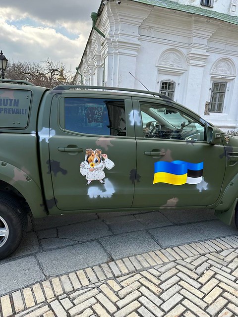 Miss Morgan goes to Ukraine, photo not taken by me obviously.