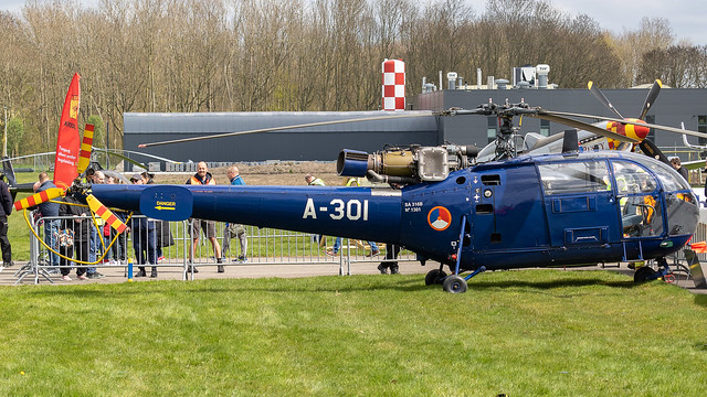 A-301 - Sud Aviation SA.316B Alouette III - EHLE - Hoogvliegersdag - 20230415
