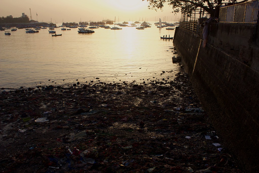 Mumbai Harbour. Early morning. India