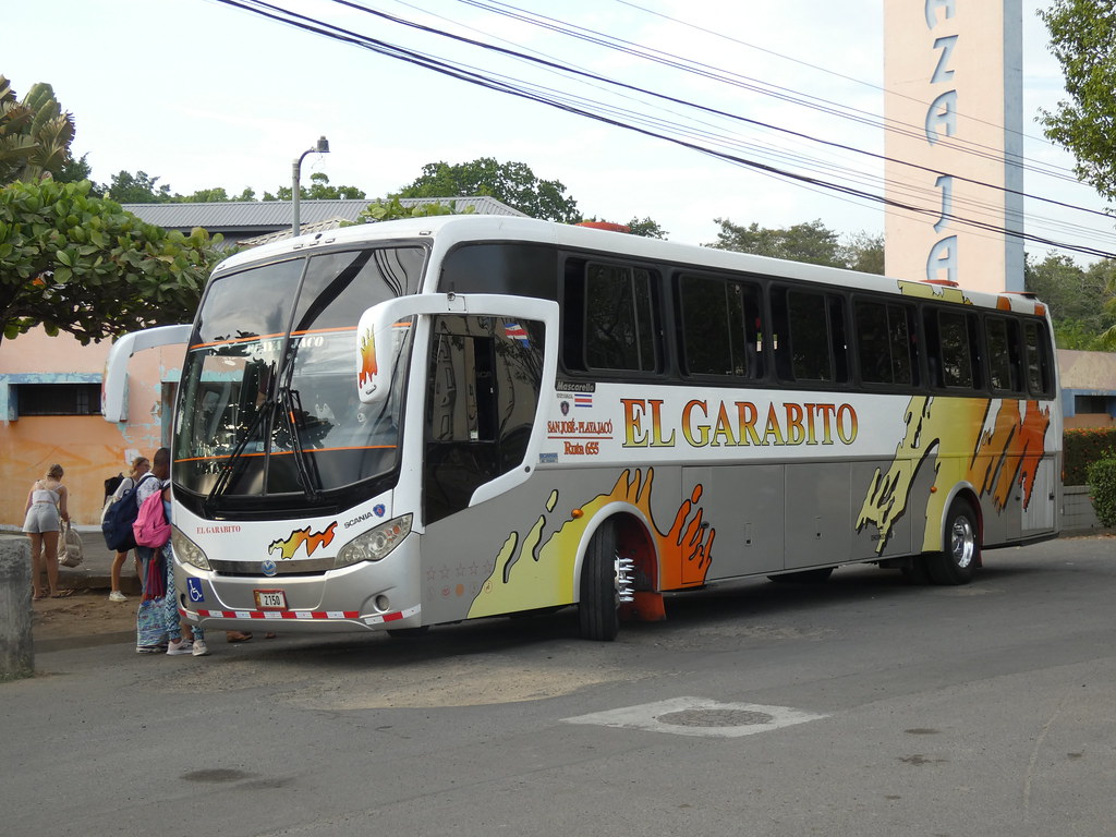 Bus to San José at Jacó Beach Terminus, Puntarenas, Costa Rica, 17 March 2024