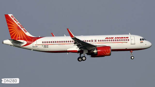 Air India A320-251N msn 12016 F-WWBT / VT-RTY