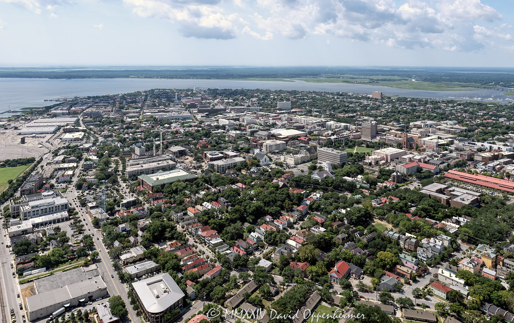 Charleston, South Carolina Aerial View