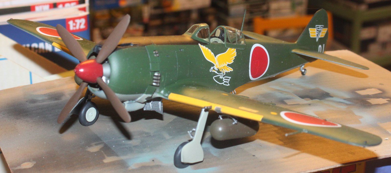 Nakajima Ki-84 Hayate (Frank), Hasgawa 1/32 53605406152_a27dd9a8c7_h