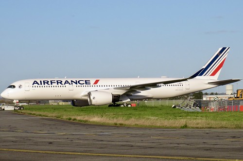F-WZHJ Airbus A350-941 650 Air France fcs (VH on nwd) (F-HUVH)