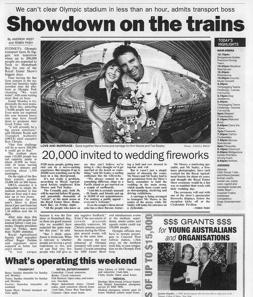 Royal Easter Show April 4 1999 Sun Herald 17