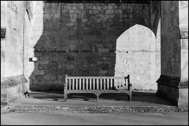 A year in film - day 19 - Cathedral bench