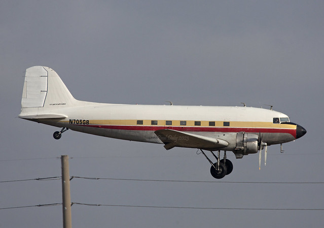 N705GB Douglas DC-3C Atlantic Air Cargo