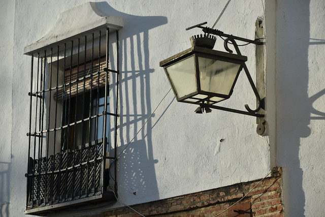 lamp, window and shadow