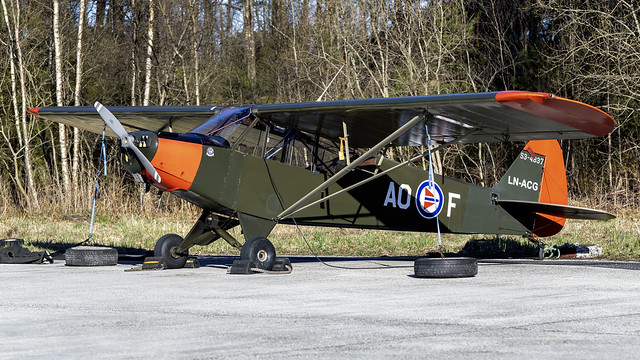 LN-ACG - Piper PA-19 Super Cub - ENBR/BGO