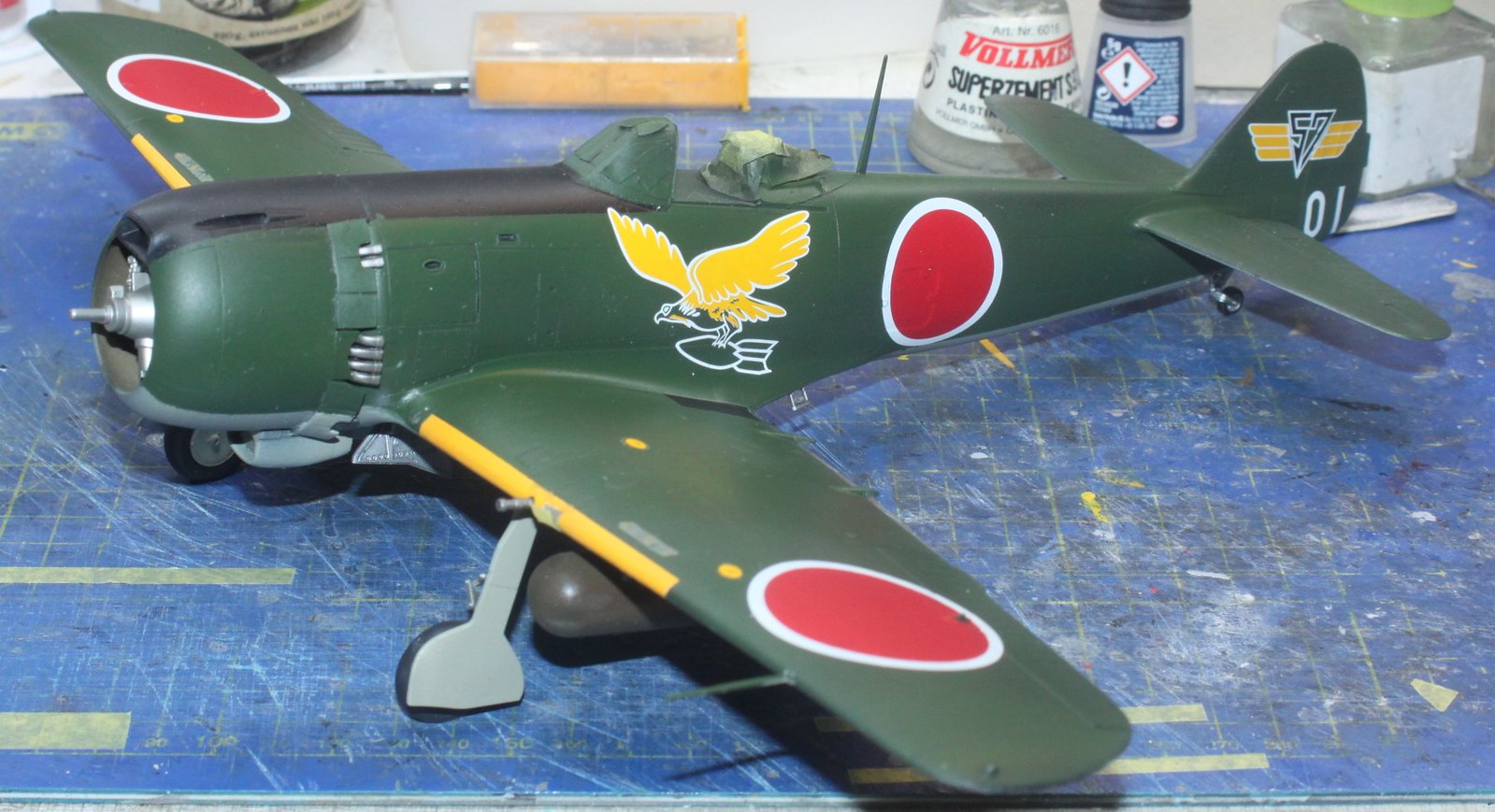 Nakajima Ki-84 Hayate (Frank), Hasegawa 1/32 - Sida 3 53606619214_89c72264f6_h