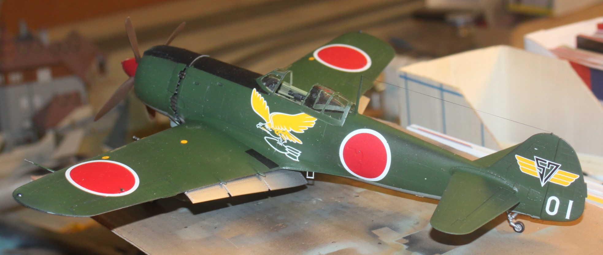 Nakajima Ki-84 Hayate (Frank), Hasgawa 1/32 53606619849_080cd512da_k