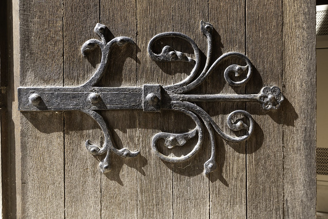 Dunblane Cathedral Door Hinge Detail