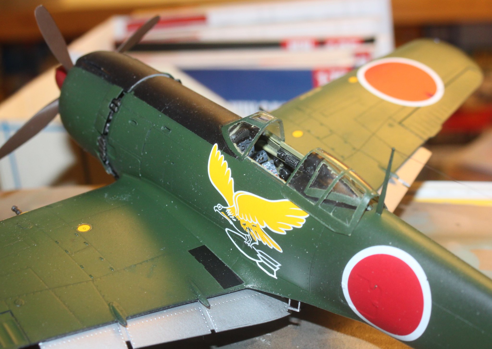 Nakajima Ki-84 Hayate (Frank), Hasgawa 1/32 53606745315_7d9c50f518_k