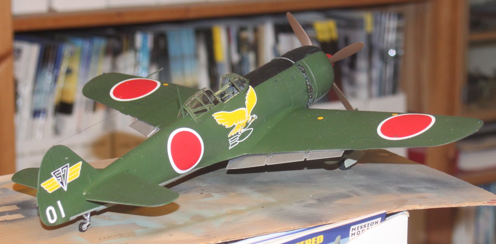 Nakajima Ki-84 Hayate (Frank), Hasgawa 1/32 53606745320_6798e7c832_h