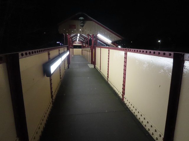 Hall Green Station footbridge