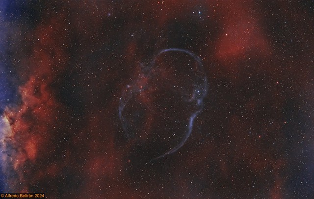 SNR G206-9 + 2.3 supernova remnant (remanente de supernova)
