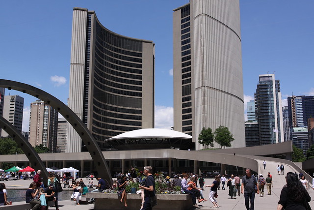 Nathan Phillips Square in front of Toronto City Hall - #3