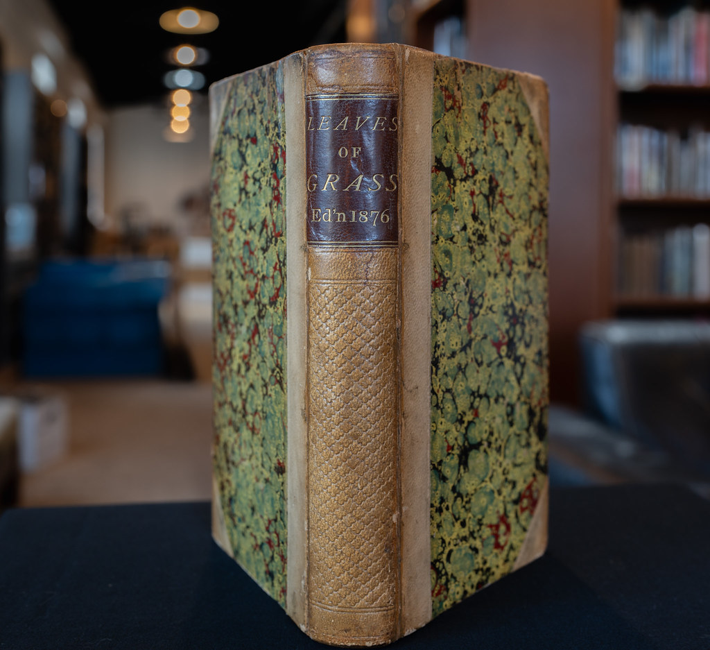 Walt Whitman - Leaves of Grass. Author's Edition, with Portraits from Life [Presentation Copy to Henry King]