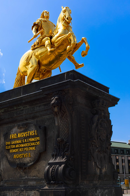 Dresden – Goldener Reiter (Golden Rider)