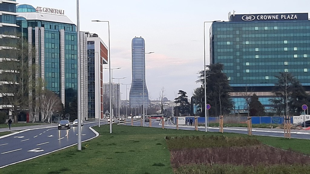 Kula Belgrade, Crowne Plaza, Generali, Beograd, mart 2024. godine.