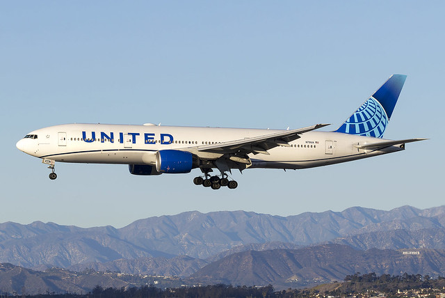 United Airlines Boeing 777-200ER N791UA at Los Angeles Airprot LAX/KLAX