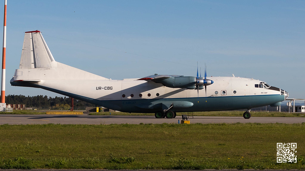 UR-CBG Cavok Air Antonov An-12BP AN12 cn 6343705 LPPR - Porto