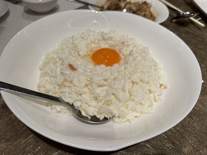 Imperial Treasure Fine Shanghai Cuisine - Sautéed Egg White with Fish Meat & Conpoy