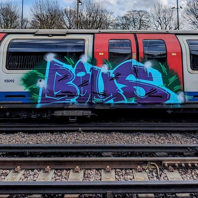 Train Graffiti London