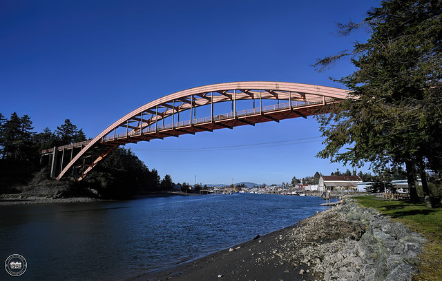 RAINBOW BRIDGE (Waterfront Park) - La Conner, Washington