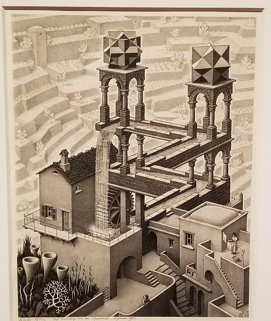 M.C. Escher impossible buildings
