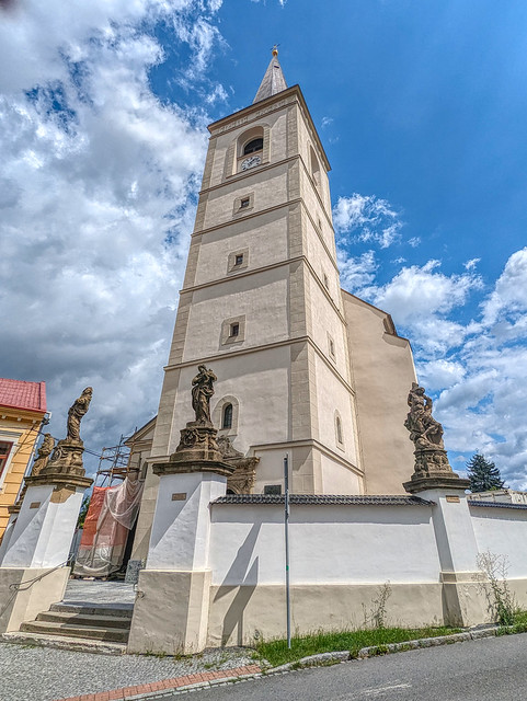 Hustopeče nad Bečvou - Church - Church of the Exaltation of the Holy Cross - Exterior 03