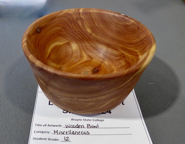 Wooden Bowl, Grade 12
