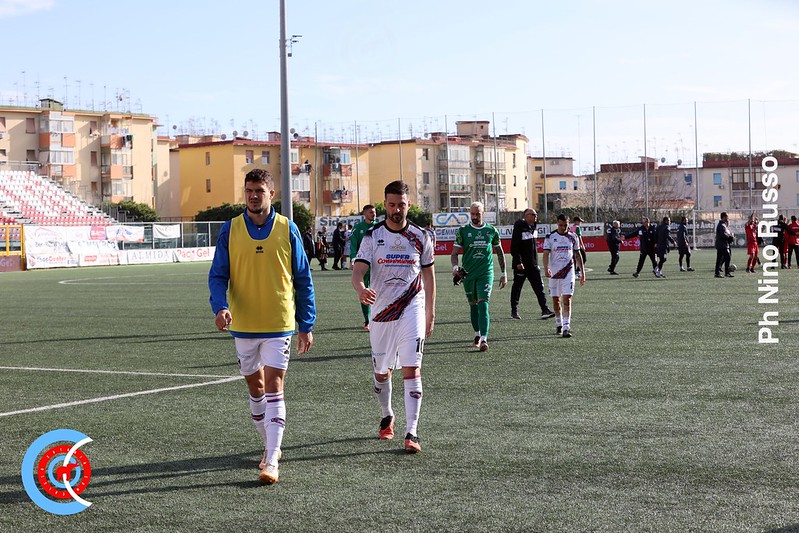 I calciatori del Catania escono a testa bassa dal campo della Turris