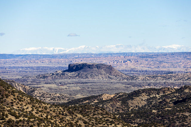 Black Mesa in the distance