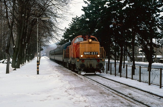 M40 227 at Badacsony, Hungary. 1996.