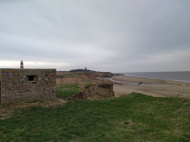 Along the cliff tops toward Happisburgh - 1