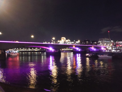 Waterloo Bridge SWC Short Walk 57 - Illuminated River