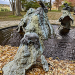 Lynda Benglis' Priestesses at Play Closeup Storm King Art Center, New Windsor NY
