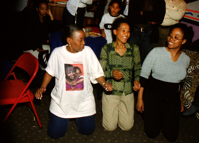 Julia Mathunjwa RIP 50th Birthday Party at Kopanang South African Club London July 10 2000 190w