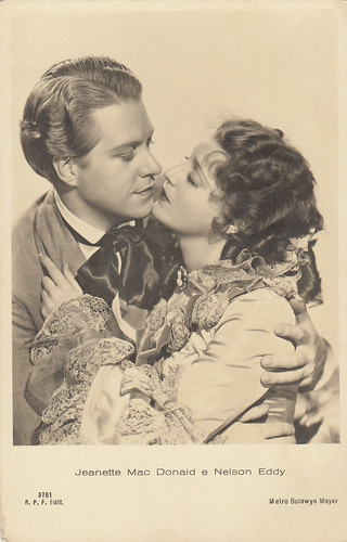 Jeanette MacDonald and Nelson Eddy in Maytime (1937)