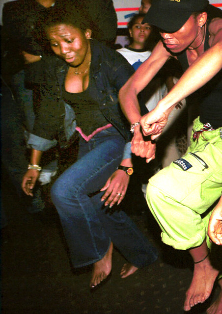 Julia Mathunjwa RIP 50th Birthday Party at Kopanang South African Club London July 10 2000 040v Sbusi and Thoko